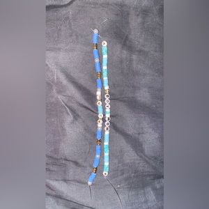 Homemade beaded bracelet “boy mom”